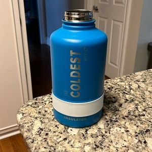 The Coldest Water 64oz Sailor Blue Bottle